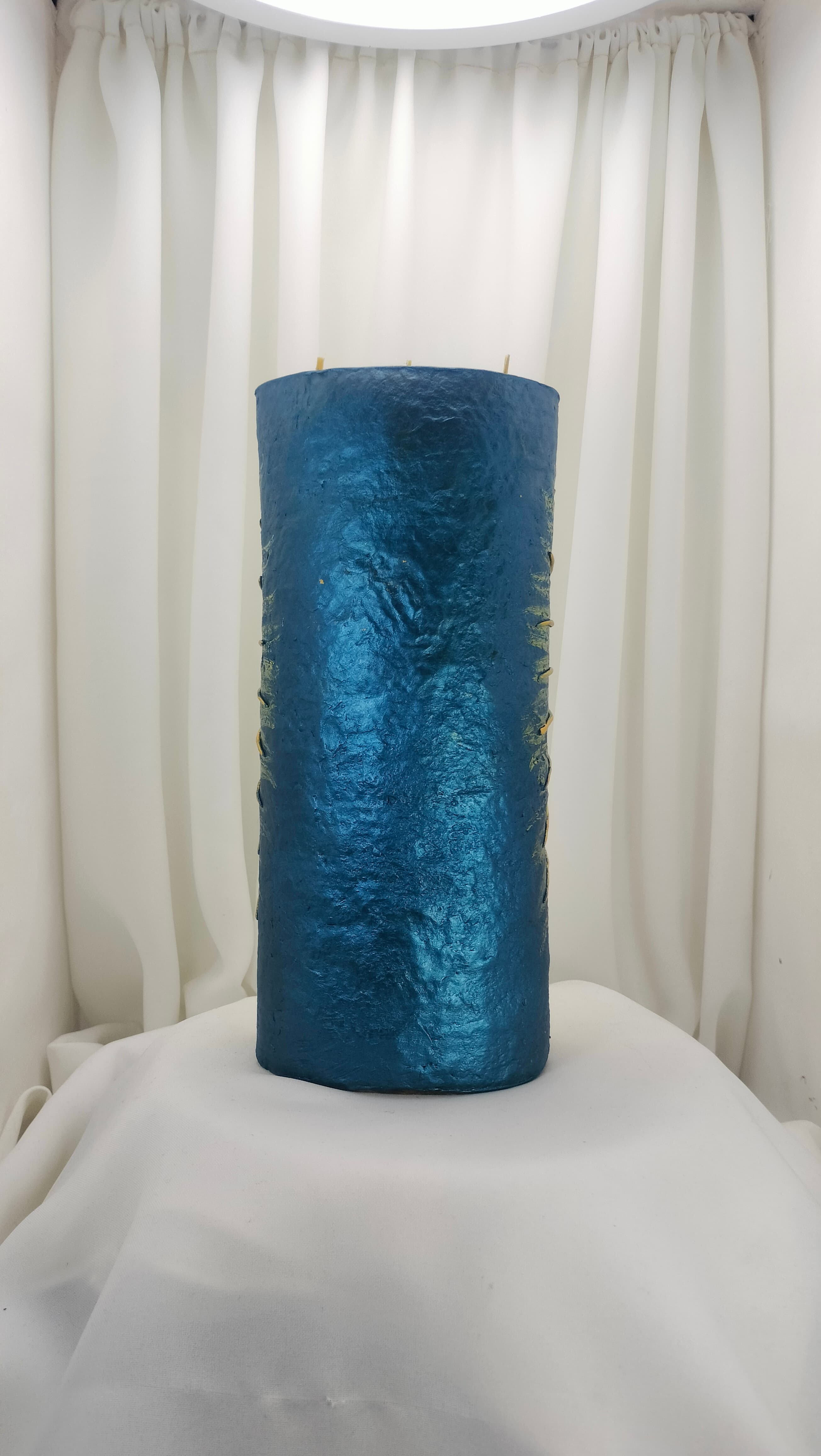 Pillar Candle Dragon of Wealth