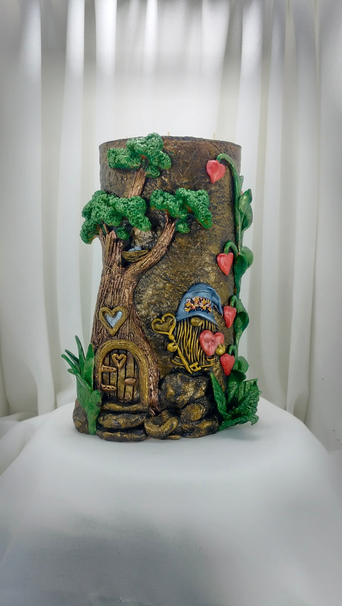 Pillar Candle Gnome of Love