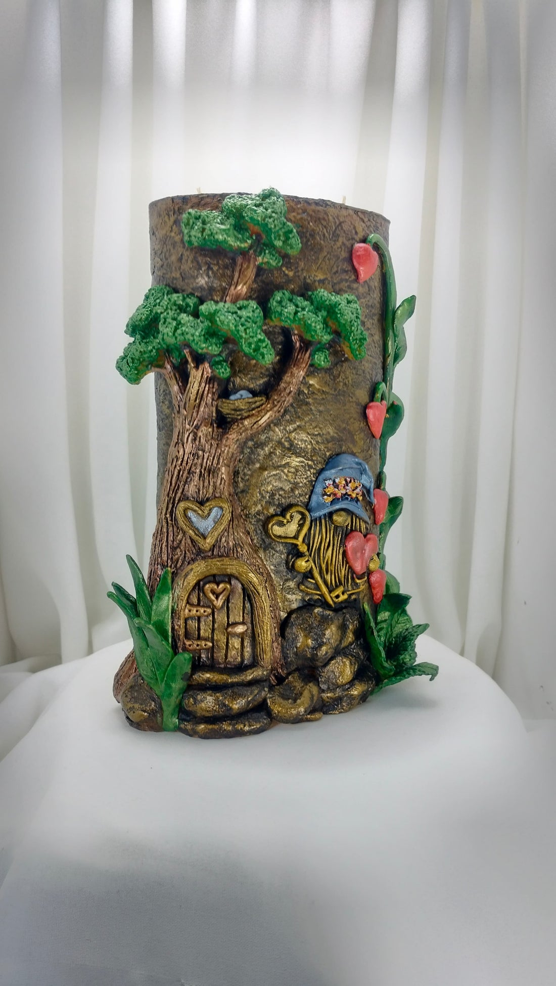 Pillar Candle Gnome of Love