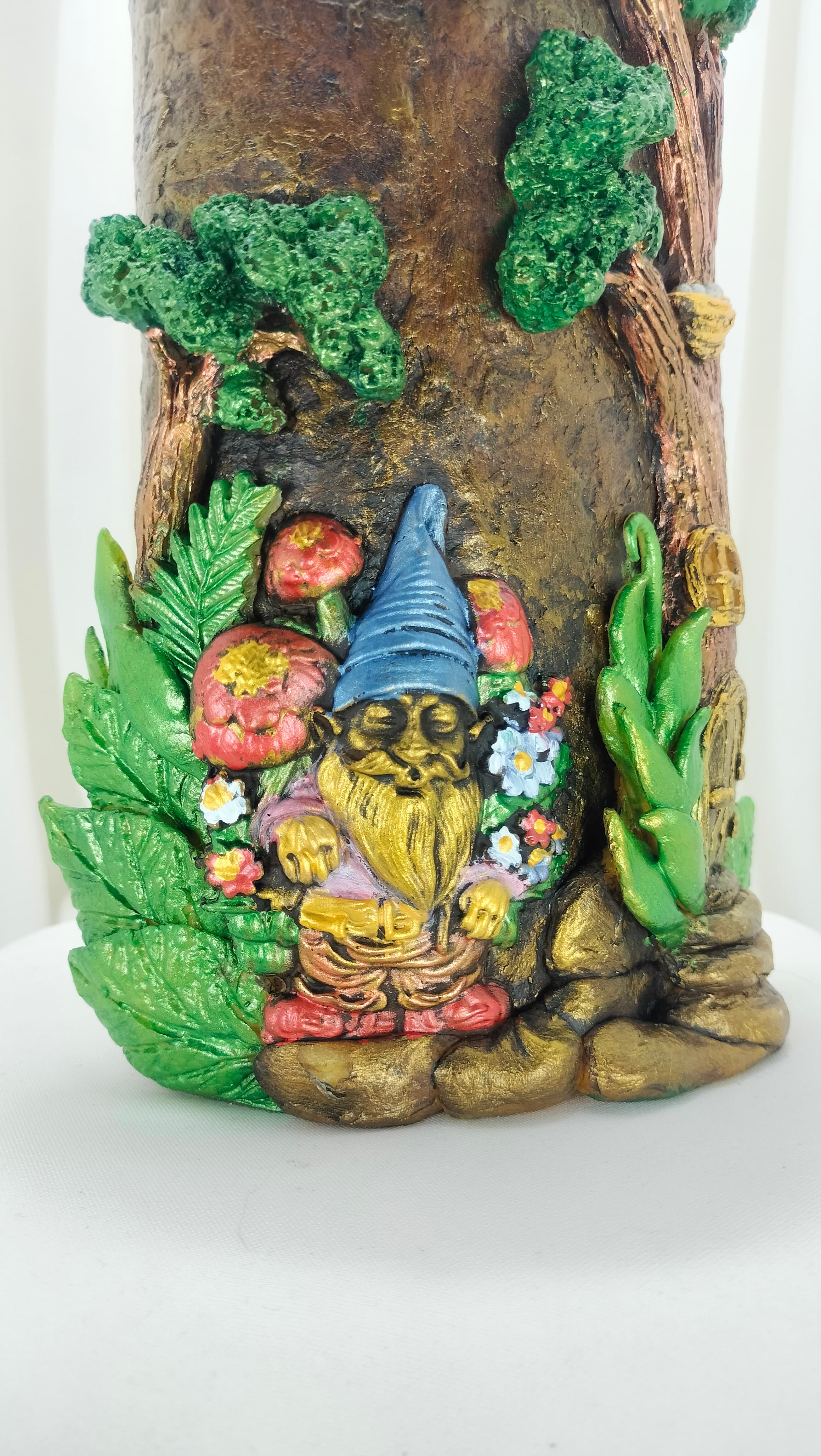 Pillar Candle Gnome of Luck