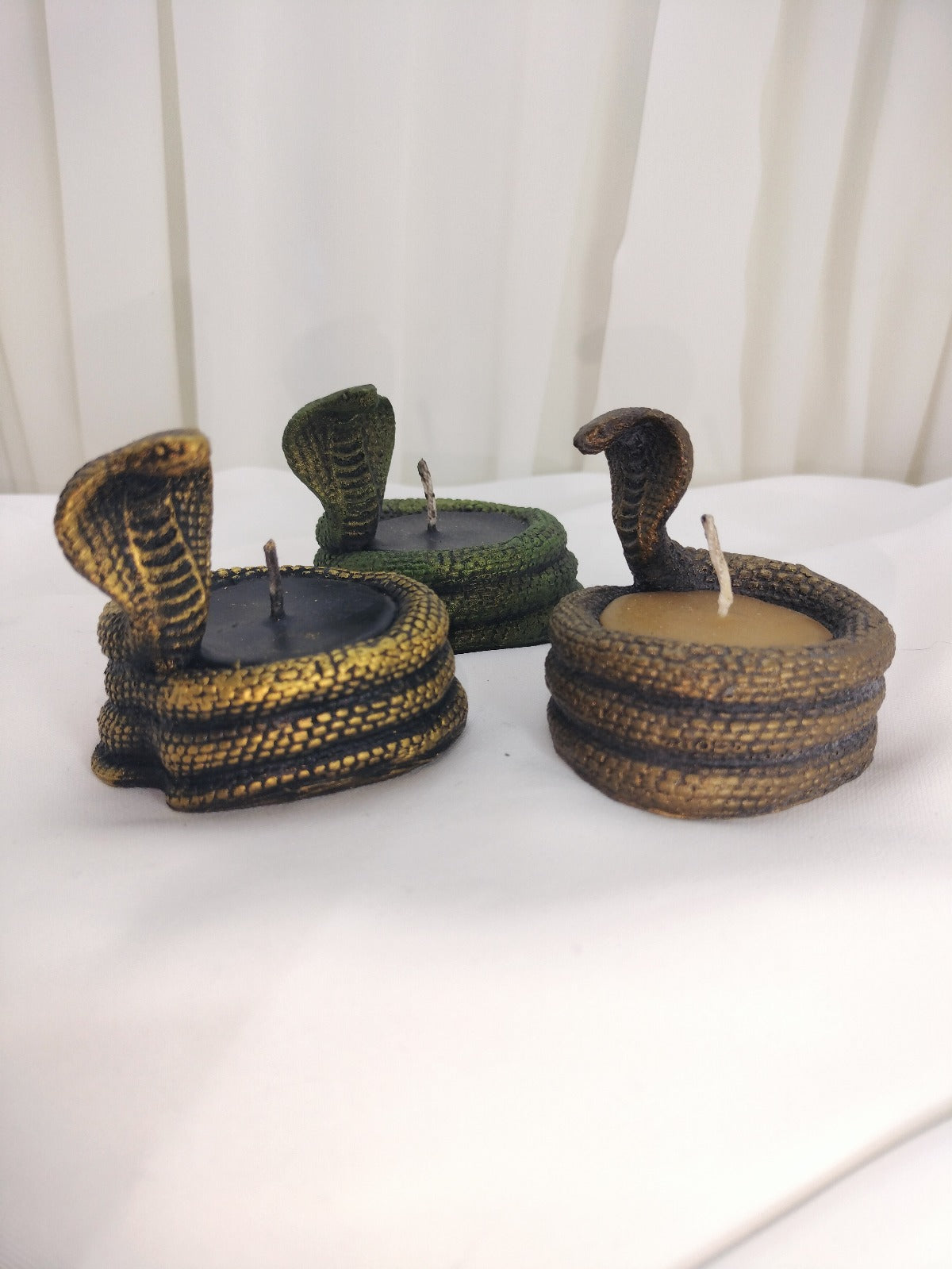 Hooded Cobra Candles